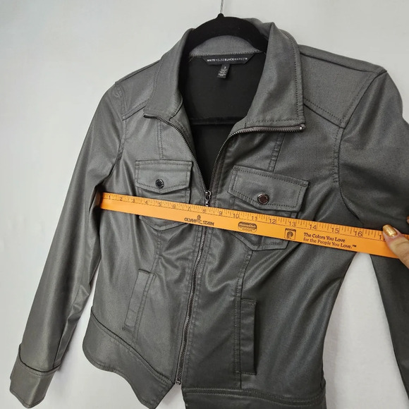 white house black market jacket coated - Picture 6 of 9